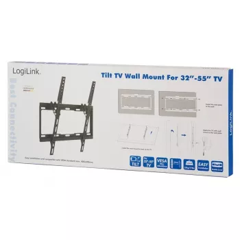 Suporte de TV LogiLink BP0012 139,7 cm (55 polegadas) preto