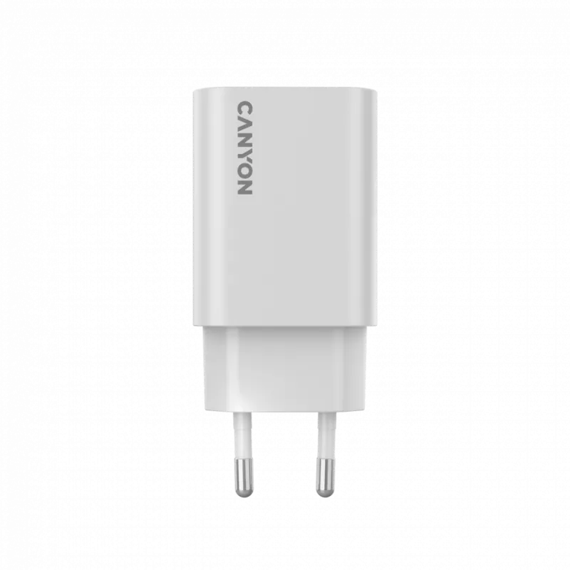 Carregador CANYON OnCharge 30CL Max Power 30W 1xPD EU branco