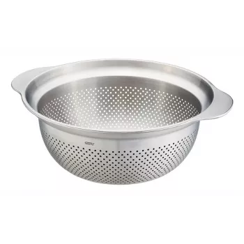 Passador de cozinha GEFU PREMIO G-28132, 27 cm passador de malha de aço inoxidável, de mão