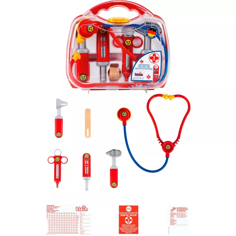 Conjunto de médico com carrinho de brincar
