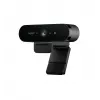 Logitech BRIO 4K Ultra HD Pro webcam 960-001106, 4096x2160, HDR, RightLight 3, zoom digital 5x, focagem automática, USB 3.0 (USB-C), preta
