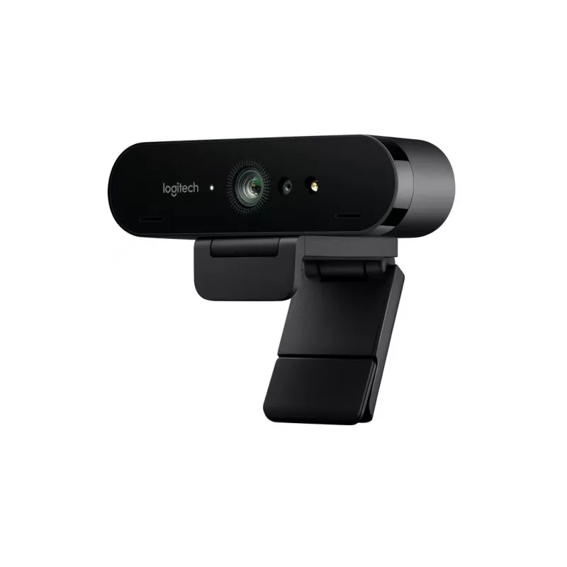 Logitech BRIO 4K Ultra HD Pro webcam 960-001106, 4096x2160, HDR, RightLight 3, zoom digital 5x, focagem automática, USB 3.0 (USB-C), preta