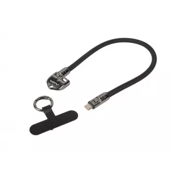 Cabo USB-C LANBERG CA-CMCM-10LN-0003-BK 0,3 m 240W preto