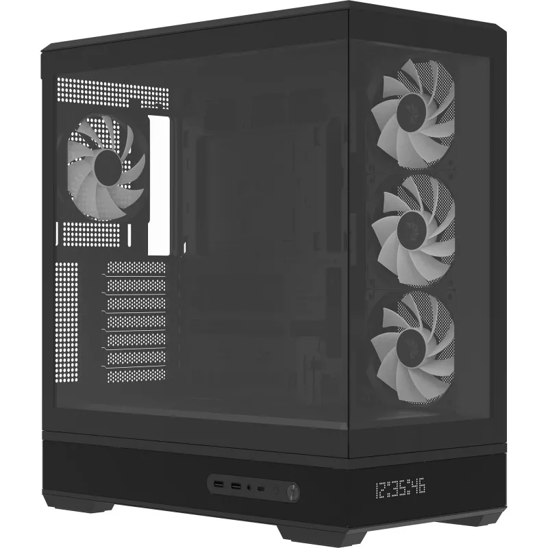 Caixa de computador AeroCool caixa Midi P500B-Digi preto