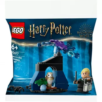 Brinquedo de construção LEGO Harry Potter Conjunto Modelo 30677 – Draco na Floresta Proibida Cena com minifigura