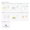 Sencor SWS 9898 Estação meteorológica Wi-Fi profissional com sensor 5-in-1, preta