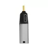 Adaptador LogiLink USB 3.2 Gen2 Type-C macho para HDMI-A USB-C 4K PD alumínio preto/cinzento