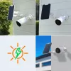 Reolink Argus Eco Câmara de vigilância WiFi para exterior, 1080p, bateria/solar (BWB2K07)