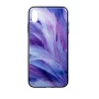 Capa para telemóvel Tellur Cover Glass Print para iPhone XS Max — capa protetora com parte traseira em vidro impresso