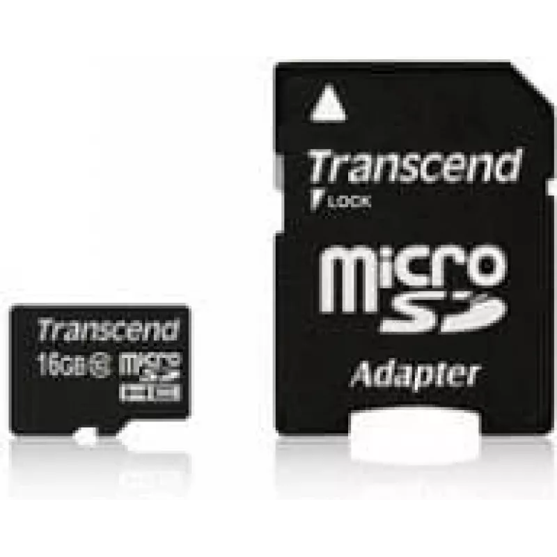 Memória flash Transcend 16 GB MicroSDHC UHS-I TS16GUSDU1