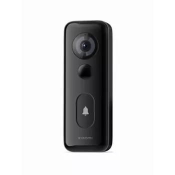 Xiaomi 3S de parede preto IP65 áudio bidirecional com fios e sem fios Wi‑Fi 2.4 GHz bateria/DC 5V