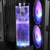 Bomba e reservatório Alphacool 15381 acrílico alumínio plástico preto transparente