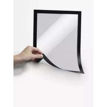 Moldura magnética Durable Duraframe A4 preto