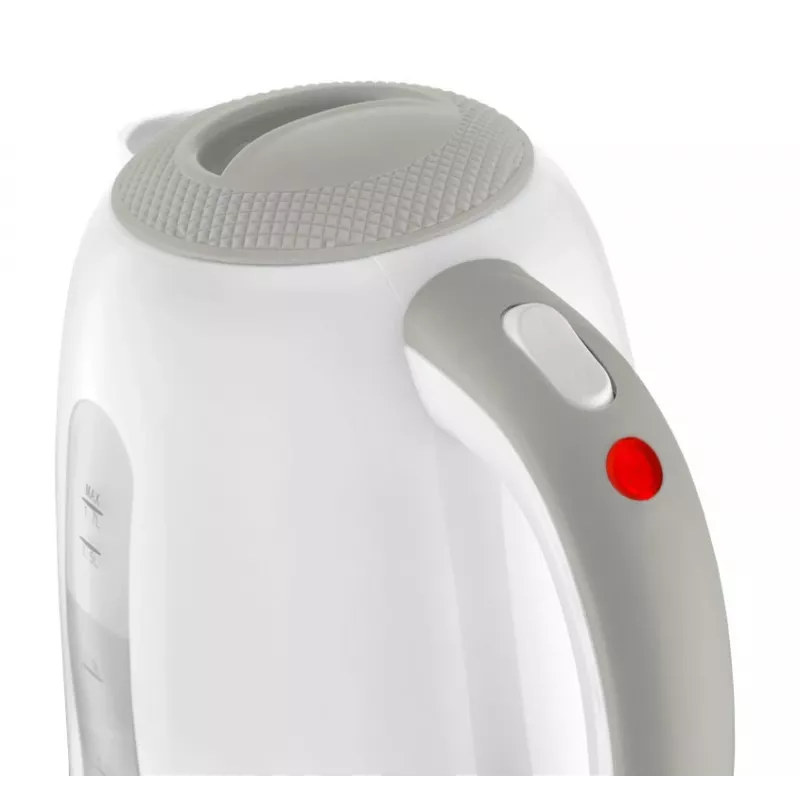 Chaleira elétrica Concept RK2335 1,7 l 2200 W cinzento, branco