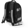 Mochila DICOTA Hi-Vis V2 preta 320x220x455mm PET TPU