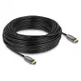 Cabo ótico ativo DisplayPort 2.1 DELOCK 8K 60Hz 40Gbps 30 m