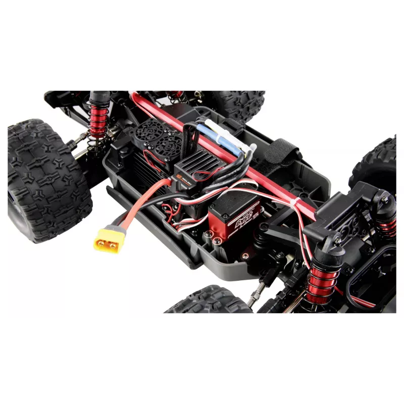 Amewi 22688 Hyper Go MTX10 monster truck, brushless, 1:10 ARTR, preto