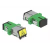 Acoplador de fibra ótica DeLOCK 86887 SC Simplex fêmea para SC Simplex fêmea