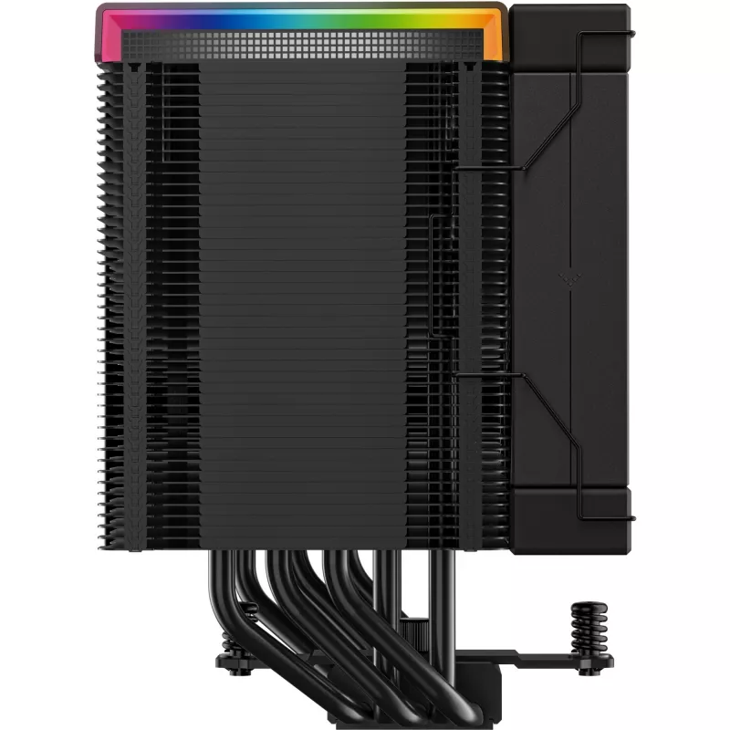 Dissipador de ar DeepCool AK500 Digital Pro 12 cm preto rolamento fluid dynamic