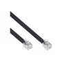 Cabo modular InLine RJ12 macho / macho 6P6C 20m