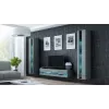 Suporte de TV Cama VIGO novo 30/140/40 cinzento/cinzento brilhante
