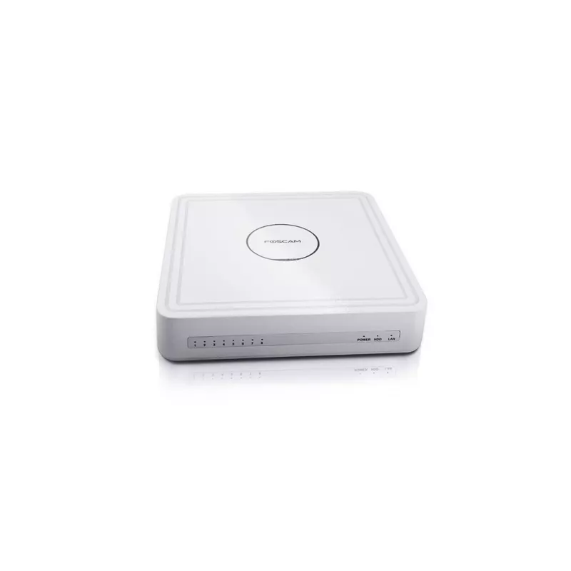 Foscam FN8108H gravador de vídeo em rede de 8 canais 5 MP, branco