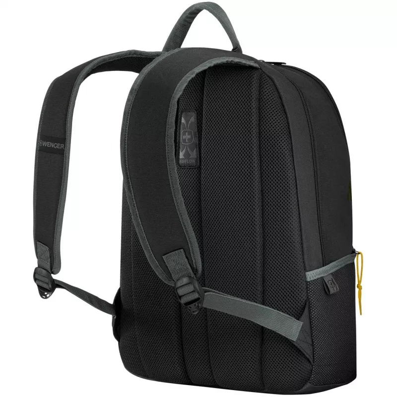 Mochila para portátil WENGER Next 23 Trayl 39,62 cm 15,6 polegadas com compartimento para tablet Gravity preto