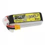 Bateria Tattu R-Line 550mAh 14,8V 95C 4S1P — pack LiPo para modelos RC