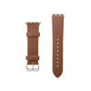Pulseira de relógio em pele FIXED FIXLST-434-BRW para Apple Watch 42/44/45/46/49 mm – castanho