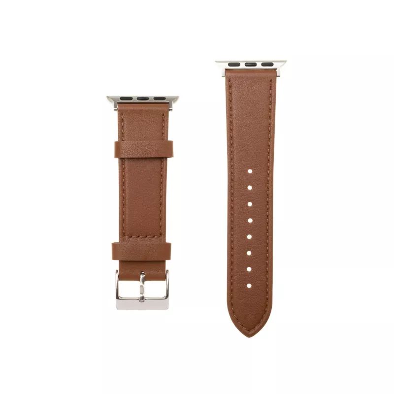 Pulseira de relógio em pele FIXED FIXLST-434-BRW para Apple Watch 42/44/45/46/49 mm – castanho