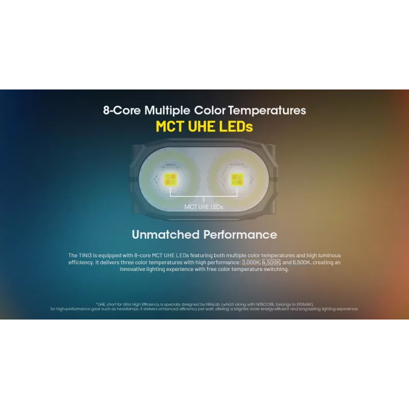 Lanterna de chaveiro Nitecore TINI3 preto 600 lm USB recarregável