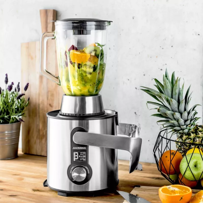 Gastroback 40153 Design Multi Juicer Digital Plus 3 em 1, 1300 W