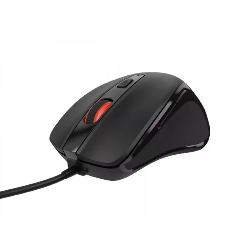 Rato ótico com fios NATEC NMY-2047 USB Type-A, 4000 DPI, 6 botões, para destros, retroiluminação