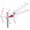 Antena exterior direcional de TV padrão Full HD Maclean TV Sytems MCTV-855A DVB-T/T2 H.265 HEVC
