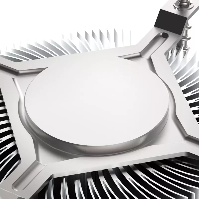Arrefecedor de CPU plano Akasa AK-CC6607EP01 - socket LGA 1700, 64,5 mm de altura (AK-CC6607EP01)