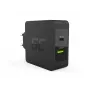 Carregador Green Cell CHAR10 para dispositivos móveis preto interior
