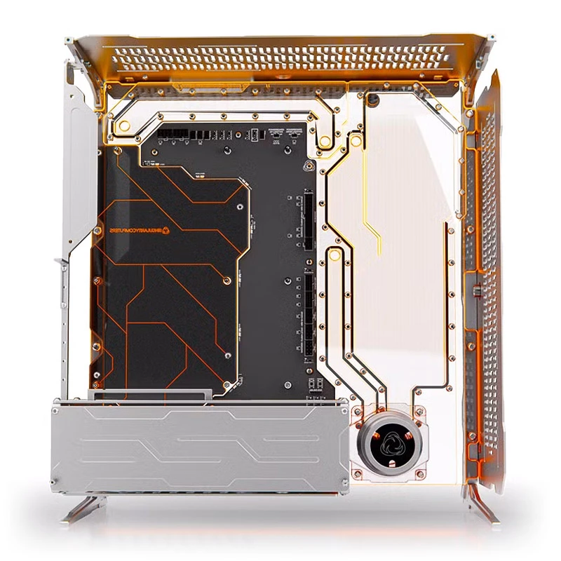 Singularity Computers Spectre Integra-M Elite caixa de PC, prateada