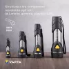 Varta Day Light Key Chain Light - Luz de chaveiro - alumínio - preto - ABS sintético - alumínio - borracha - LED - 1 lâmpada - 12 lm