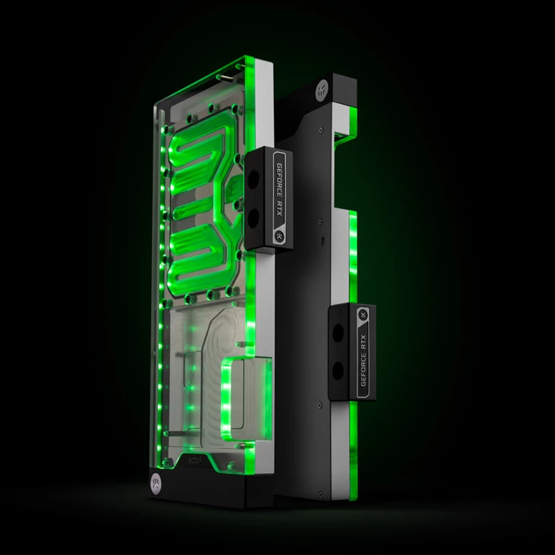 EK-Quantum Vector² FTW3 RTX 3080/90 backplate, prata