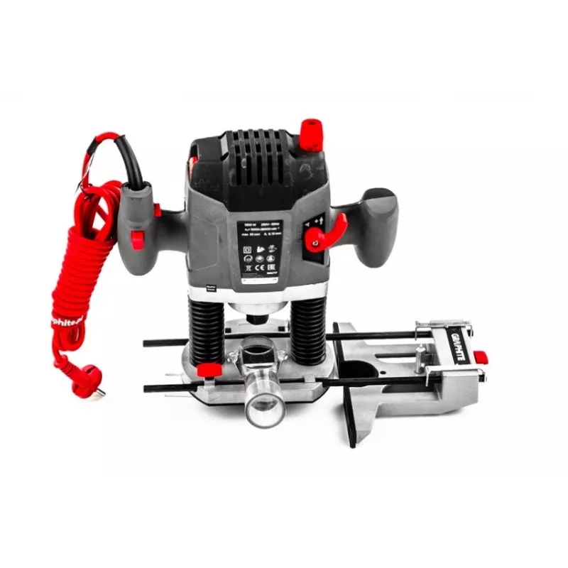 Fresadora de eixo superior 1300W bucha Grap344hite 6-12mm
