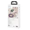 Cabo USB-A para Lightning Baseus 1 m — cabo de dados USB, roxo