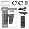 Altifalante SVEN PS-720 80W BT preto