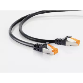 Cabo de rede S/CONN 08-26095 preto 20 m Cat6a S/FTP