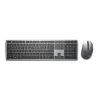 Conjunto de teclado e rato sem fios Dell KM7321W Titan cinzento com pilhas incluídas