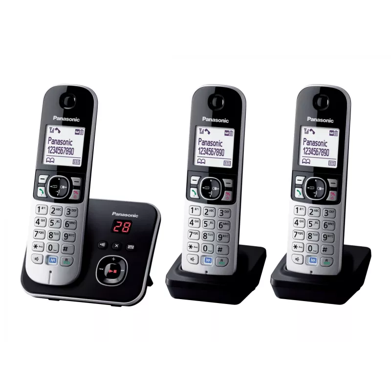 Telefone DECT Panasonic KX-TG6823GB