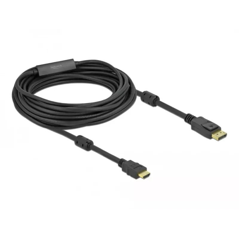 Cabo ativo DisplayPort para HDMI DeLOCK 85960 10 m 4K 60 Hz
