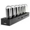Relógio de mesa Lamptron DC601 IPS preto — relógio de mesa digital com ecrã IPS