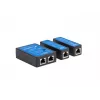 Testador de cabos de rede Lanberg NT-0404 testador PoE preto azul