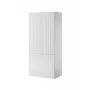 Armário cama meble PAFOS 2D 90x55,5x198,5 cm branco mate com 2 prateleiras