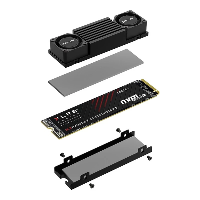 Disco SSD PNY 2 TB M.2 PCI Express 5.0 NVMe CS3150